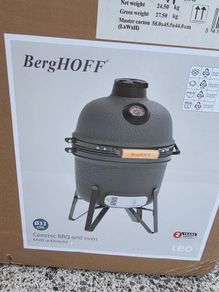 Berghoff Mini Ceramic BBQ Oven 13 Grey 2415703