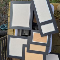photographic mounts card (various sizes)