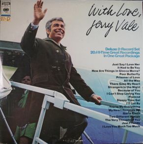 With Love, Gerry Vale Double LP