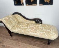 Handcrafted Antique chaise