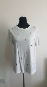Oasis white tshirt - sz M
