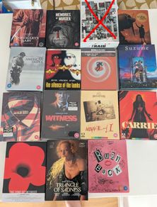 4K and Blu Ray collection All titles 20 Euro each