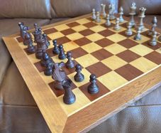 Wooden chess set
