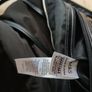 black tote bag M&S soft fabric with internal and one exterior compartment Image 3
