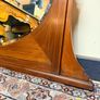 Elegant Antique Edwardian Mahogany Overmantel Mirror Image 4