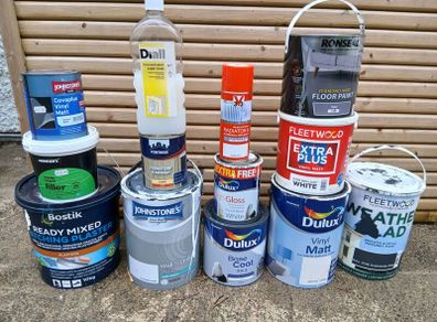 Paint, Plaster & Filler Bundle (Full Lot Only)