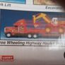 vintage new in box 4ft trailer and JCB Image 10