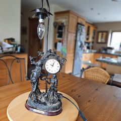 Vintage Clock lamp