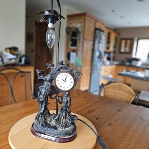 Vintage Clock lamp