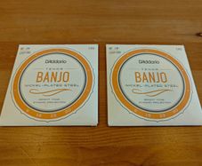 D'Addario Tenor Banjo Strings (EJ63 - 2 sets)