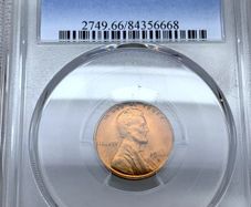 USA United States 1946 S Lincoln Wheat Penny Cent PCGS MS66RD Beautiful Gem