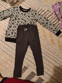 boys jumper and leggings 3/4 yo