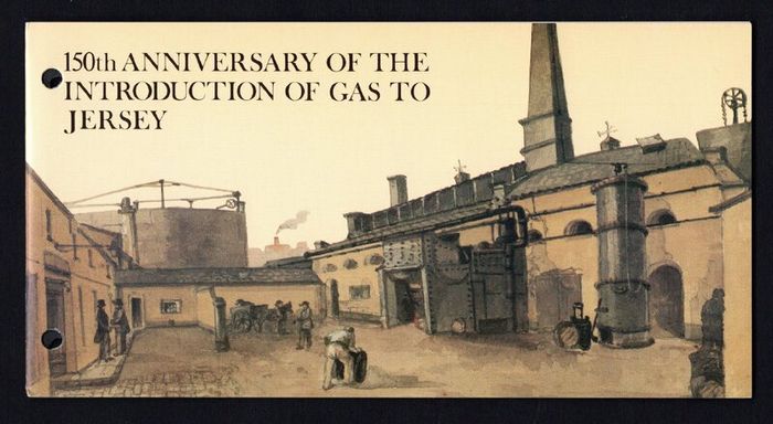 1981 Jersey The 150th Anniversary of Jersey by Gaslight Stamps Presentation Pack
