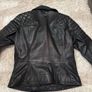 DKNY black leather jacket (xs) Image 4