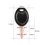 Replacement Key for Honda Motorcycles HON24 Image 2