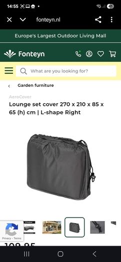 AeroCover lounge garden furniture cover