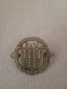 National Volunteers Cap Badge