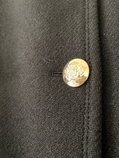 Zara Casual Double Breasted Pea Coat