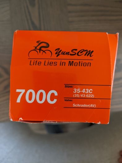 Bike tyre inner tube
