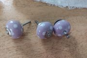 Hard Ceramic/ Porcelain Knobs for cabinets/ wardrobe / dresser