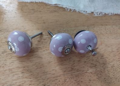 Hard Ceramic/ Porcelain Knobs for cabinets/ wardrobe / dresser