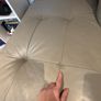 Italian leather corner sofa Image 5