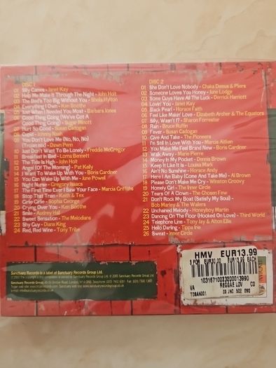 Reggae Love Songs 2CD  (NEW) - Trojan
