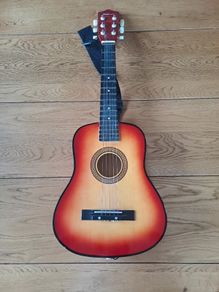 RoyalSound childrens guitar with strap