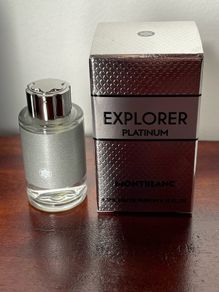 Mont Blanc Explorer Platinum Miniature 4.5ml - New / Boxed