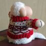 Christmas lamb sits on shelf Image 2