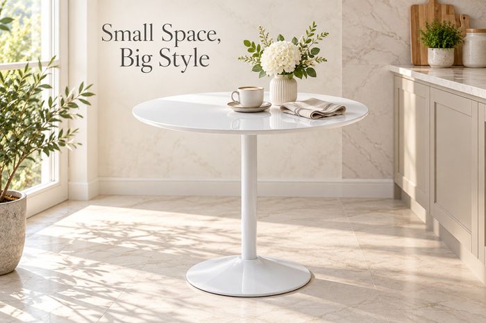 Dining table White High Gloss FREE DELIVERY