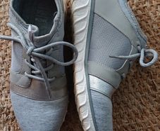 Grey Trainers  Size 7