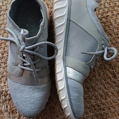 Grey Trainers  Size 7