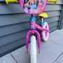 Lovely Barbie Pink bicicle for toddlers Image 2