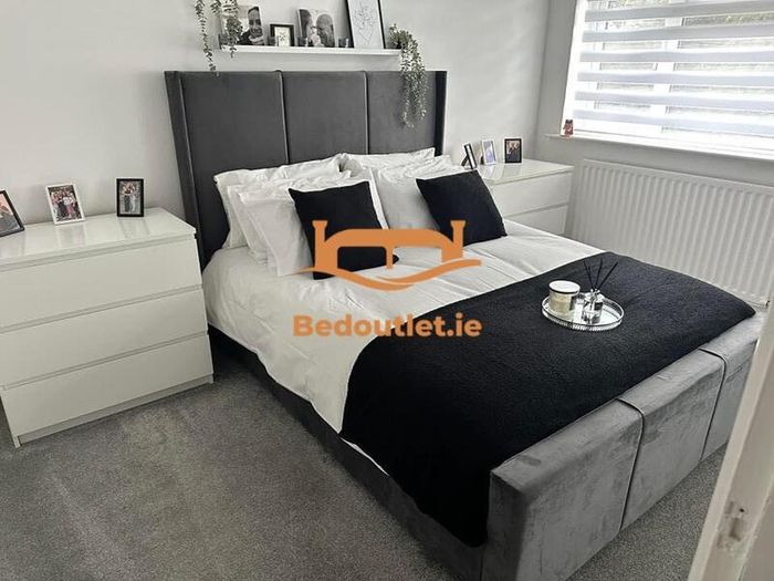 New Bed Frame Double Size Bed King Size Bed -Gaslift Bed-Ottoman Beds- 4ft Beds 4ft6 Bed 5ft Bed 6ft Bed Double Bed Small Double Bed King Bed Superking Bed Single Bed -Bed with Mattress Bed Frame