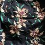 Massimo Dutti Men Shorts Large Black Floral Nylon Blend Lined Beach Trunk size xl Image 5