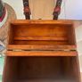 vintage wooden box Image 5