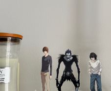 Death note standee & pin