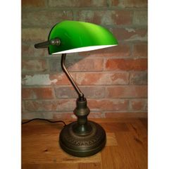 Tiffany Styled Light  Bankers Light  Green  Style 5  H298