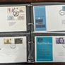 Collection of 80 UK First Day Cover stamps 1970 to 1979 in album with 10 extra pages Image 10