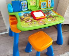 Vtech learn and draw activity table