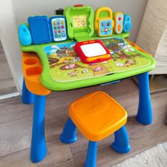 Vtech learn and draw activity table
