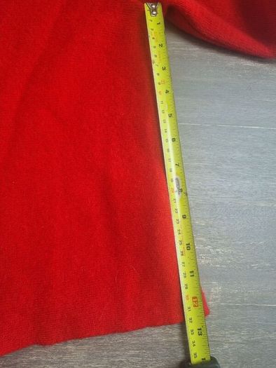 brand new beautiful red cropped wool jacket