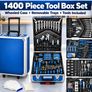 XXL 1400 Piece Filled Tool Box Trolley with Wheels and Tools Included Image 2