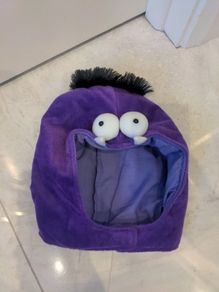 Monster costume hood