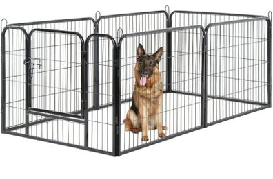 Heavy Duty Puppy Play Pen Playpen 6 x Panel Whelping Pen Pens 3 Sizes in this add EXTRA TALL (FREE POSTAGE)