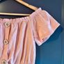 Allyson Paris Pink Off The Shoulder Mini Image 4
