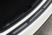 M Performance BMW Mpower Power Carbon Fiber Car Hood Boot Trunk Bumper Vehicle Decal Vinyl Sticker