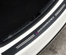 M Performance BMW Mpower Power Carbon Fiber Car Hood Boot Trunk Bumper Vehicle Decal Vinyl Sticker