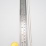 925 Vintage Sterling Silver CZ Necklace Image 6